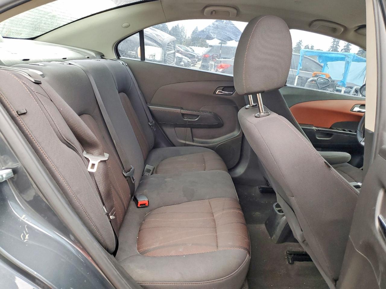 2013 Chevrolet Sonic Lt Угольный vin: 1G1JC5SB9D4120135