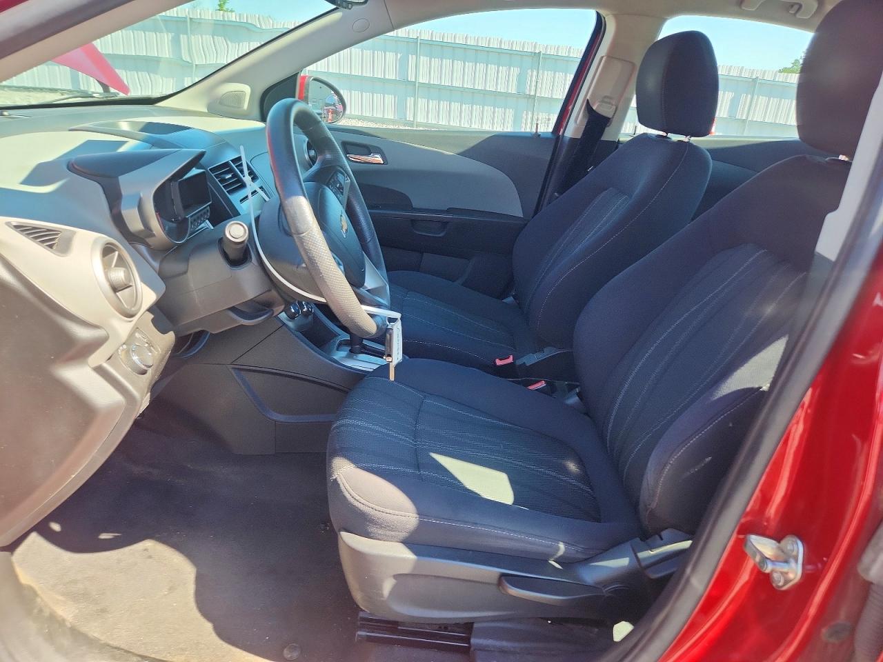 2013 Chevrolet Sonic Lt Red vin: 1G1JC5SB9D4238623