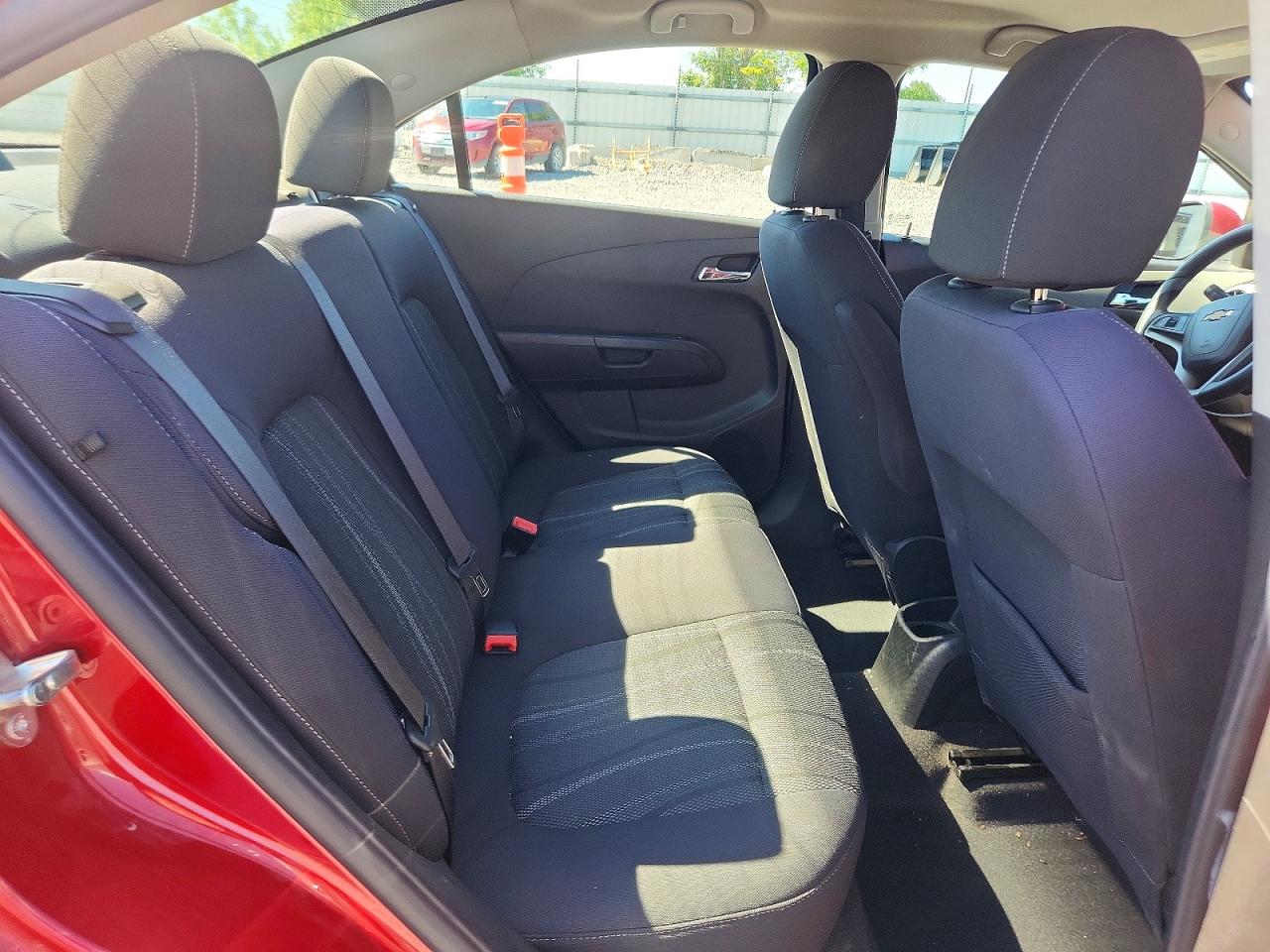 2013 Chevrolet Sonic Lt Red vin: 1G1JC5SB9D4238623