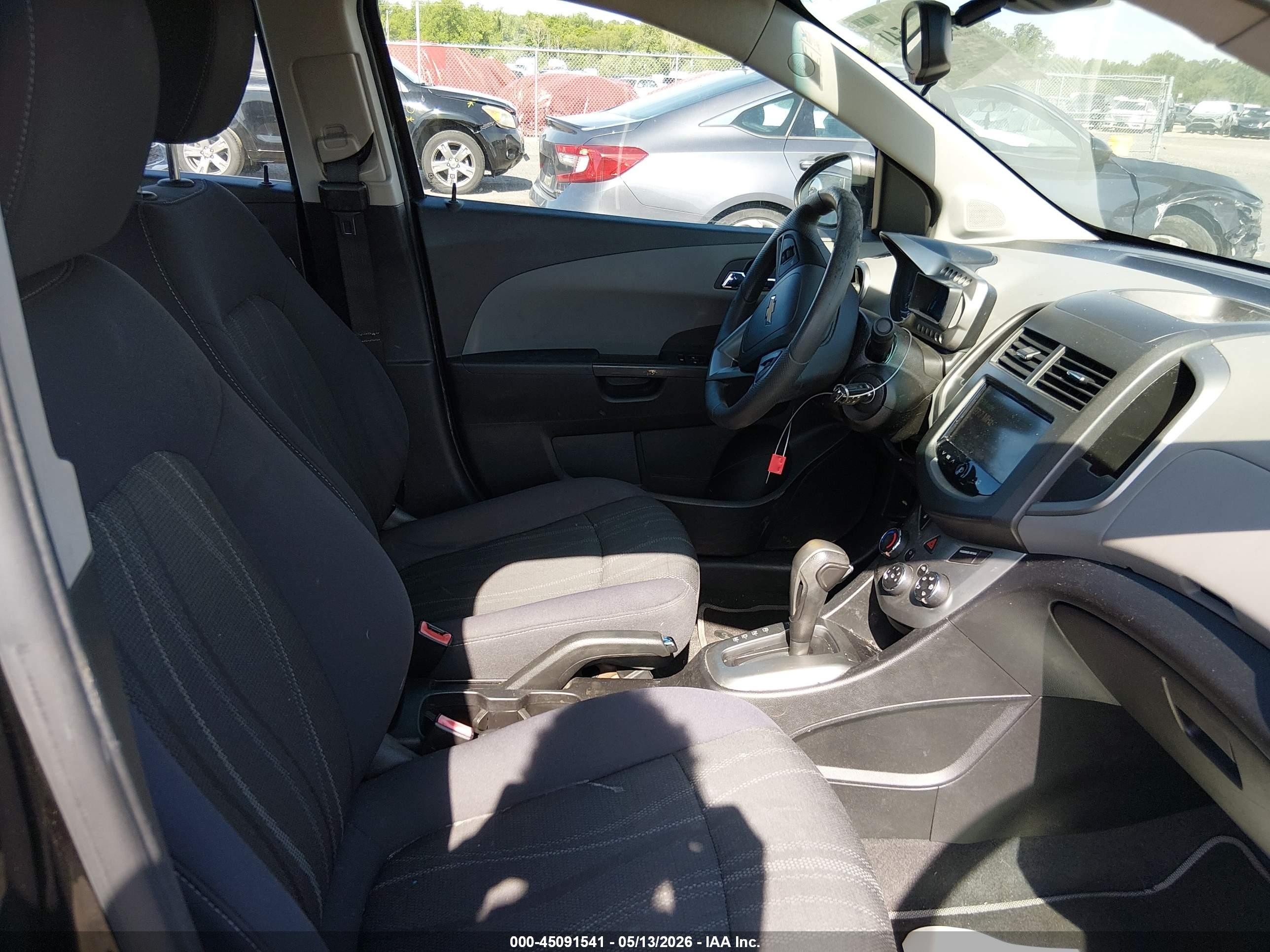 2013 Chevrolet Sonic Lt Auto Brown vin: 1G1JC5SBXD4240221