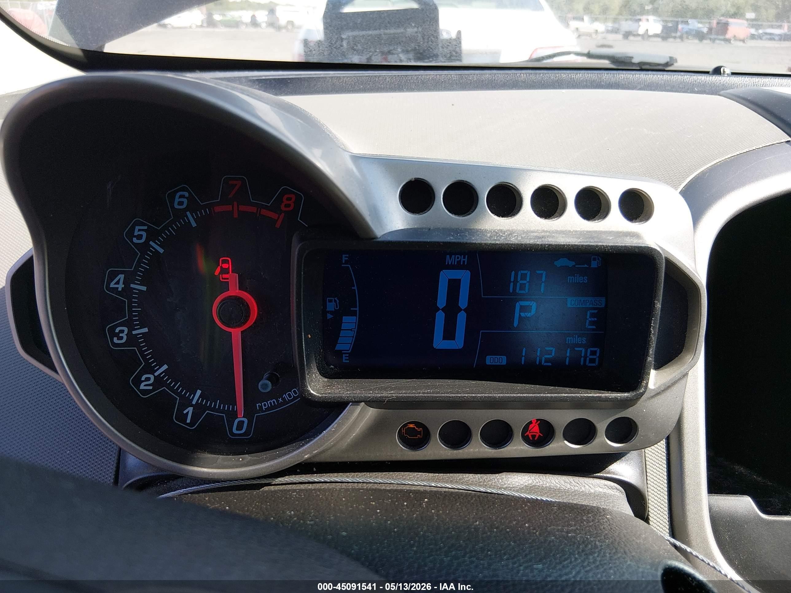 2013 Chevrolet Sonic Lt Auto Brown vin: 1G1JC5SBXD4240221