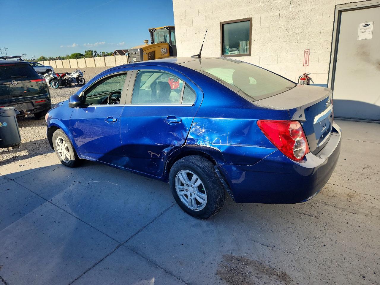 2014 Chevrolet Sonic Lt Blue vin: 1G1JC5SBXE4134076