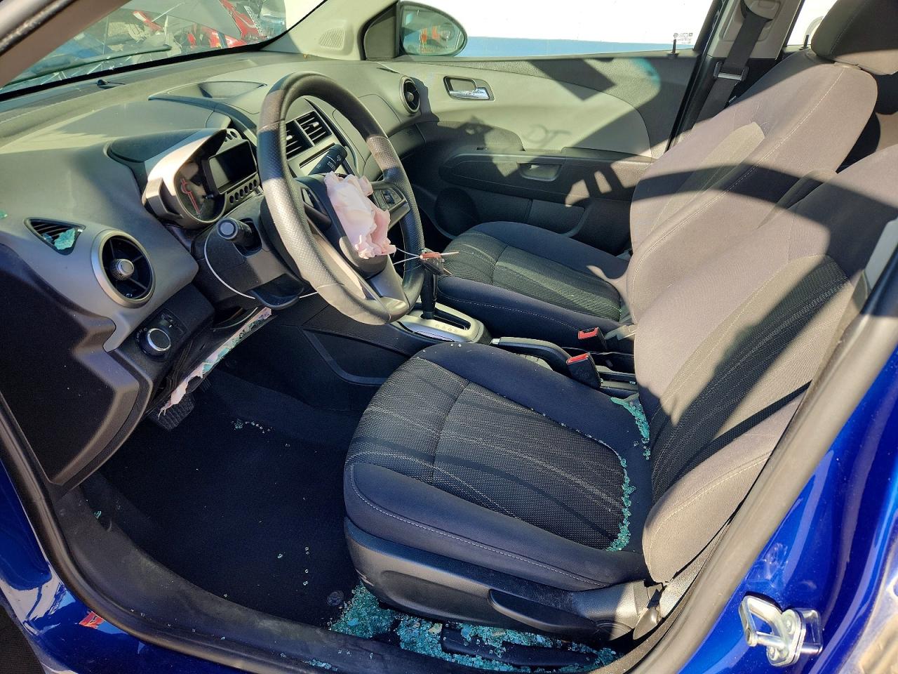 2014 Chevrolet Sonic Lt Blue vin: 1G1JC5SBXE4134076