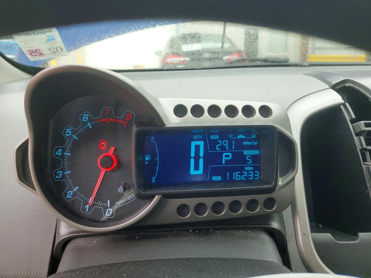 2014 Chevrolet Sonic Lt Blue vin: 1G1JC5SBXE4222559