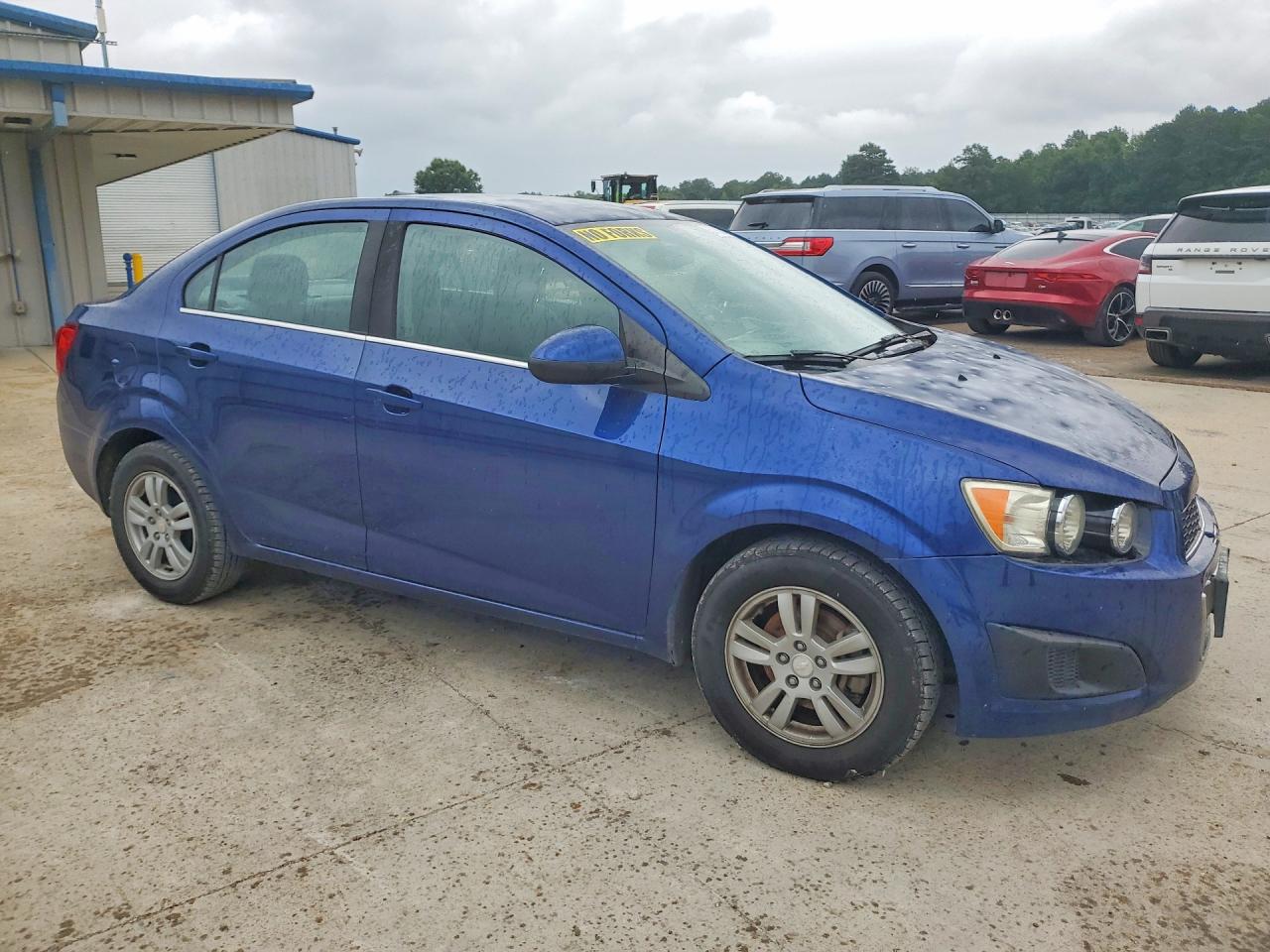 2014 Chevrolet Sonic Lt Blue vin: 1G1JC5SBXE4222559