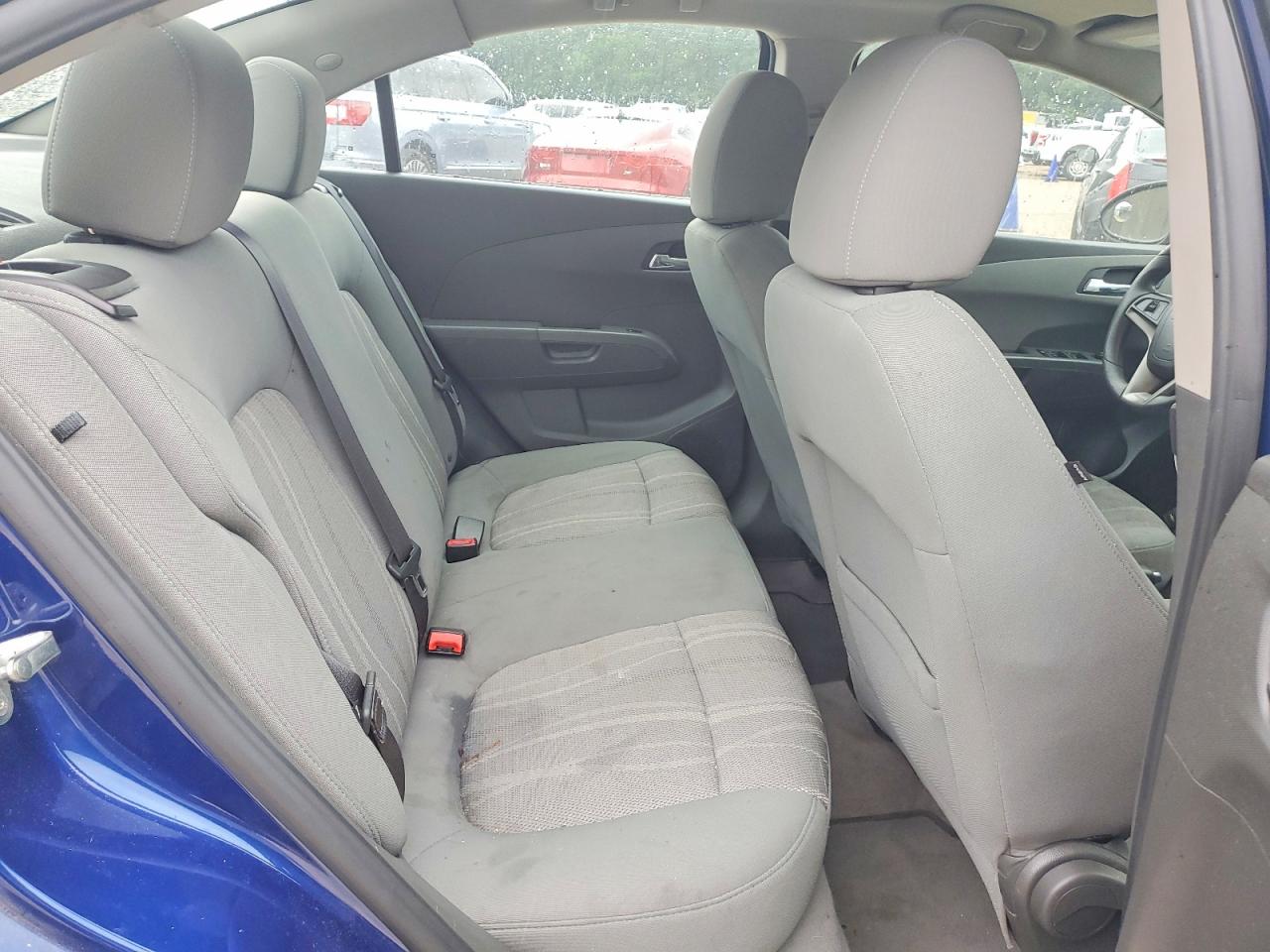 2014 Chevrolet Sonic Lt Blue vin: 1G1JC5SBXE4222559