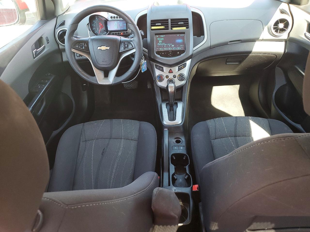 2015 Chevrolet Sonic Lt Red vin: 1G1JC5SBXF4138355