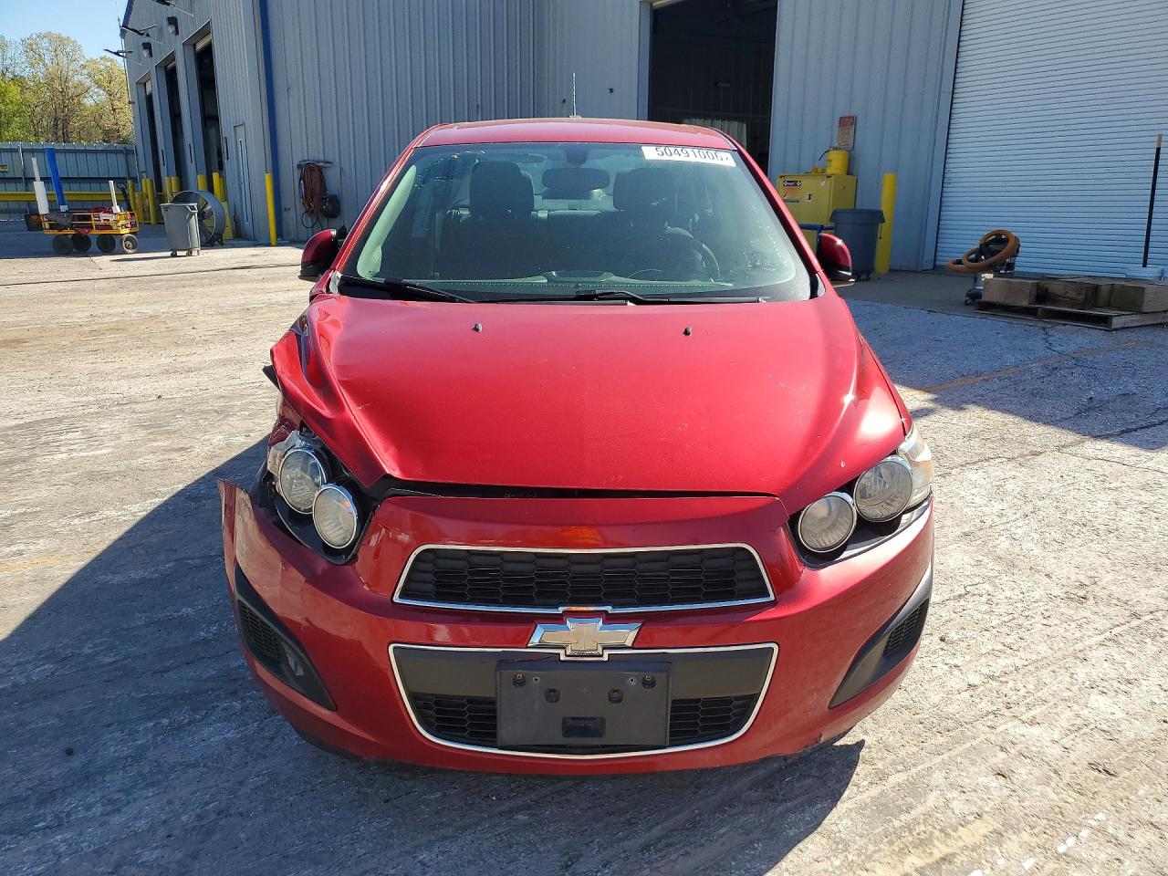 2015 Chevrolet Sonic Lt Red vin: 1G1JC5SBXF4138355