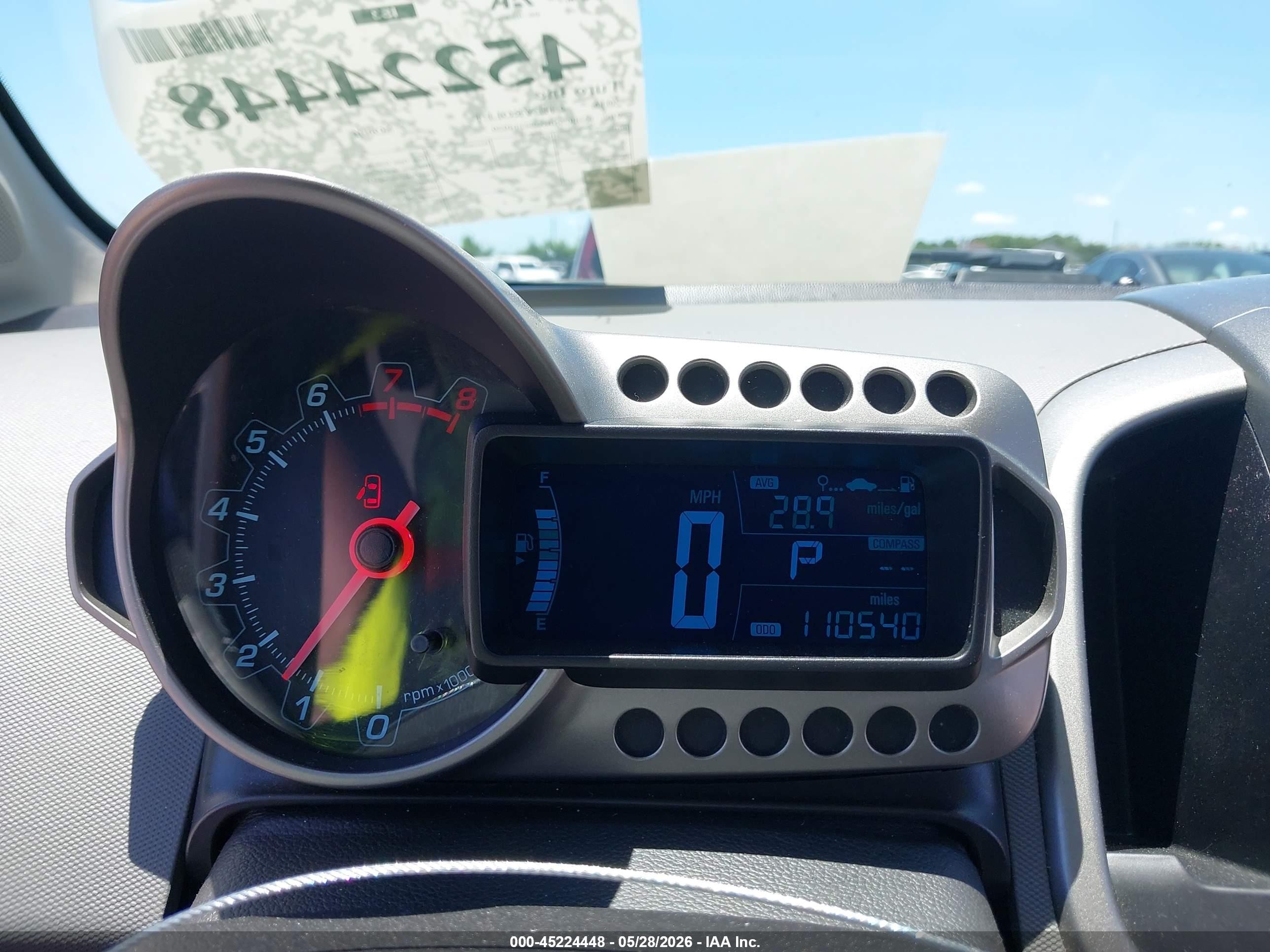 2016 Chevrolet Sonic Lt Auto Silver vin: 1G1JC5SBXG4114929