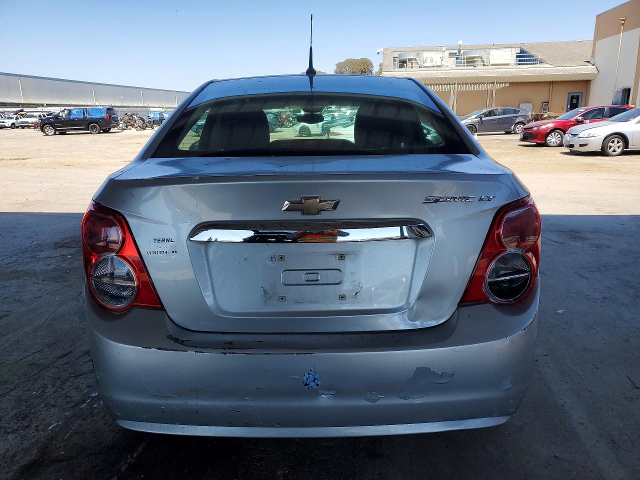 2013 Chevrolet Sonic Ls Automatic Silver vin: 1G1JC5SG0D4230566