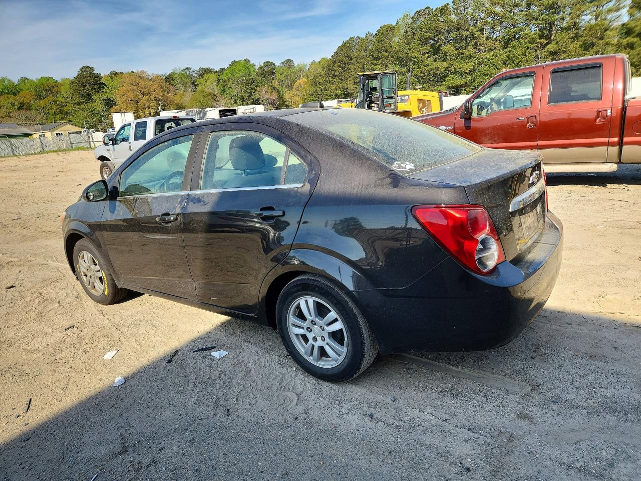 2015 Chevrolet Sonic Lt Black vin: 1G1JC5SG1F4177301