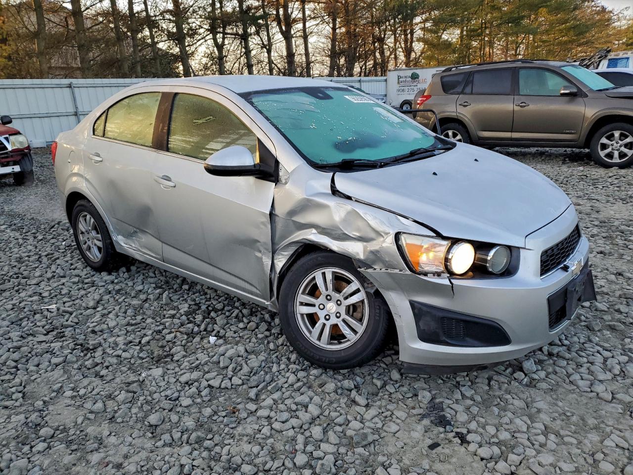 2013 Chevrolet Sonic Lt Silver vin: 1G1JC5SG2D4257204