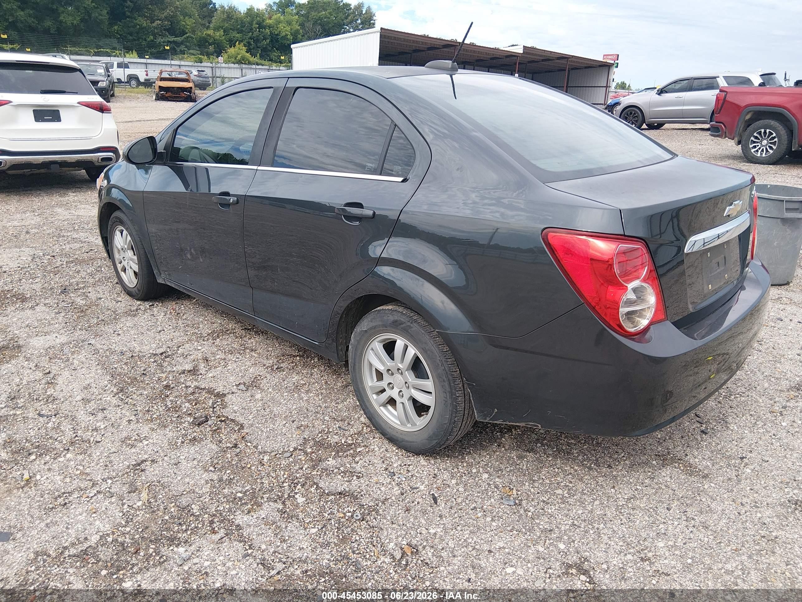 2015 Chevrolet Sonic Lt Auto Gray vin: 1G1JC5SG2F4194415