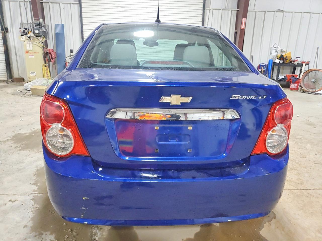 2013 Chevrolet Sonic Lt Blue vin: 1G1JC5SG3D4151778