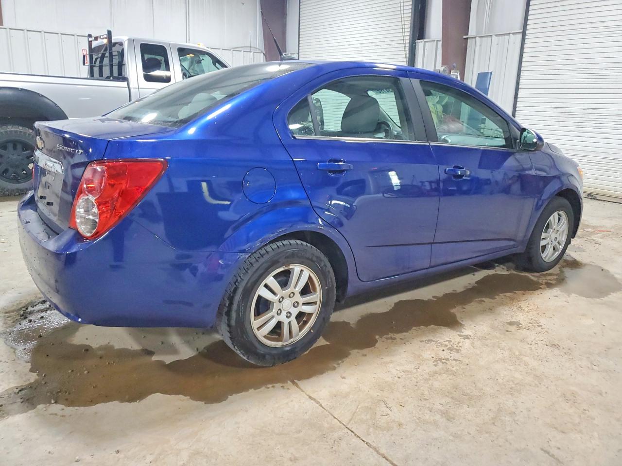 2013 Chevrolet Sonic Lt Blue vin: 1G1JC5SG3D4151778