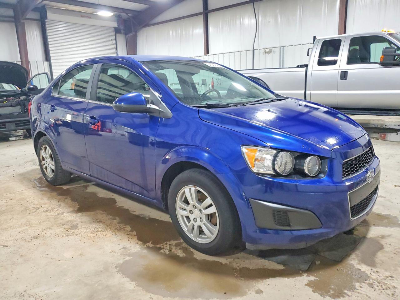 2013 Chevrolet Sonic Lt Blue vin: 1G1JC5SG3D4151778