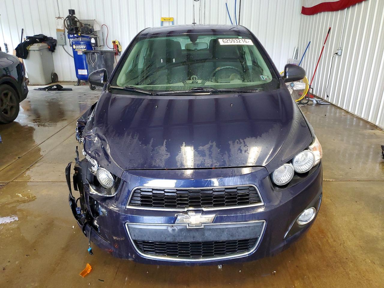 2015 Chevrolet Sonic Lt Blue vin: 1G1JC5SG3F4115463
