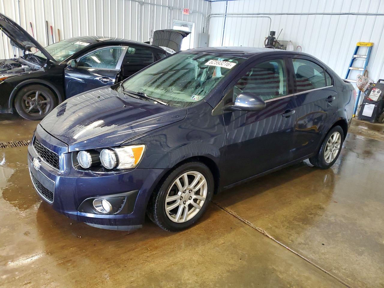 2015 Chevrolet Sonic Lt Blue vin: 1G1JC5SG3F4115463