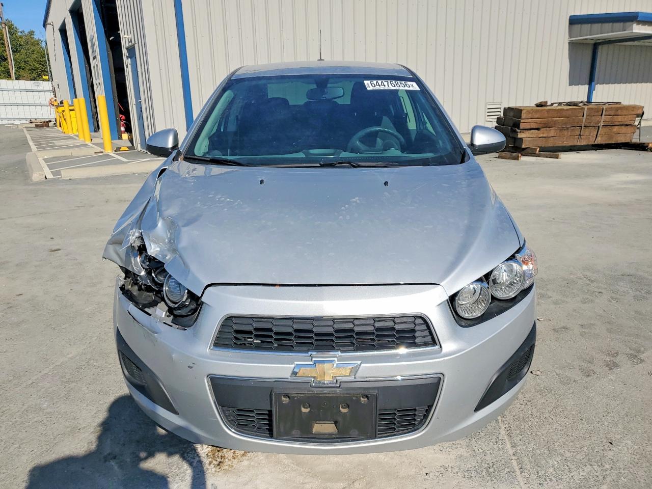 2015 Chevrolet Sonic Lt Silver vin: 1G1JC5SG3F4217894