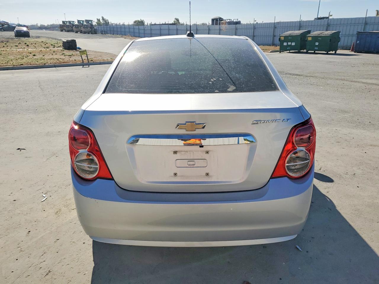 2015 Chevrolet Sonic Lt Silver vin: 1G1JC5SG3F4217894