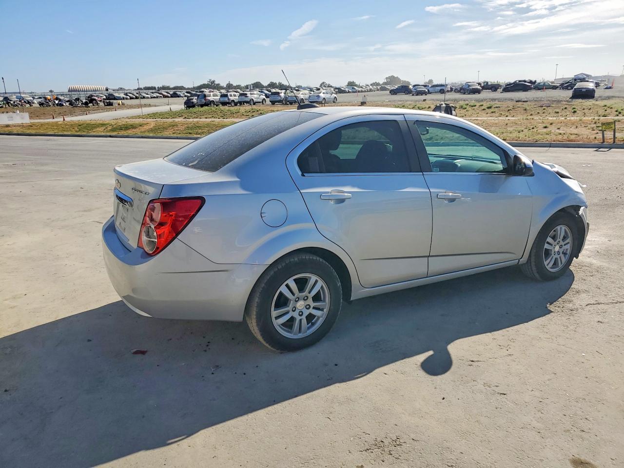 2015 Chevrolet Sonic Lt Silver vin: 1G1JC5SG3F4217894