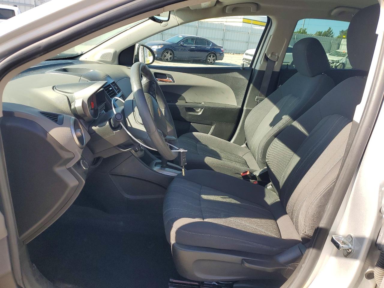 2015 Chevrolet Sonic Lt Silver vin: 1G1JC5SG3F4217894