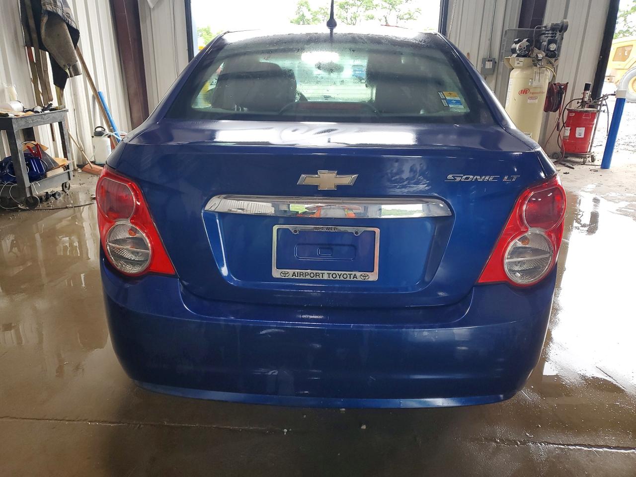 2014 Chevrolet Sonic Синий vin: 1G1JC5SG4E4116880
