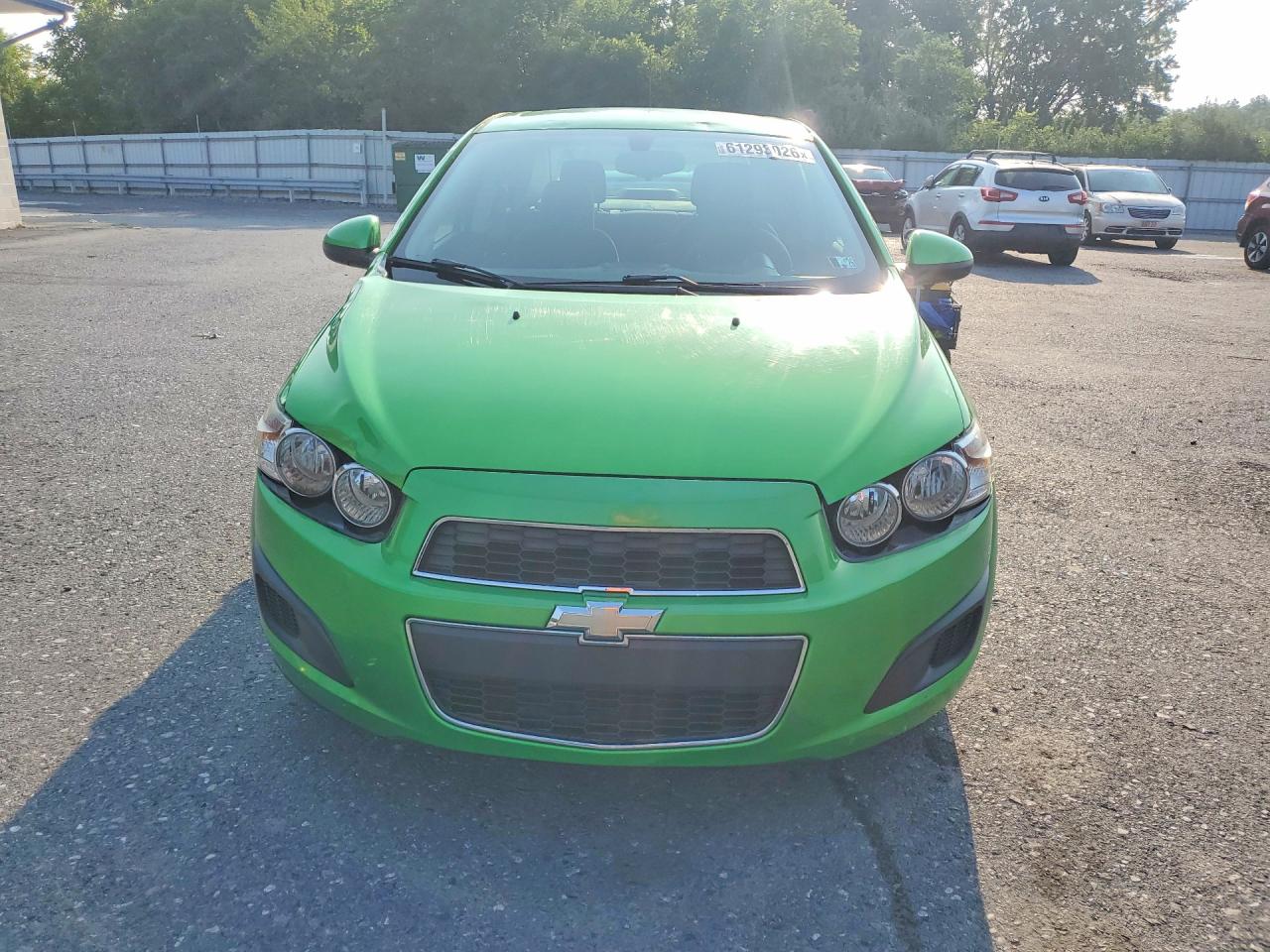 2015 Chevrolet Sonic Lt Green vin: 1G1JC5SG4F4110532