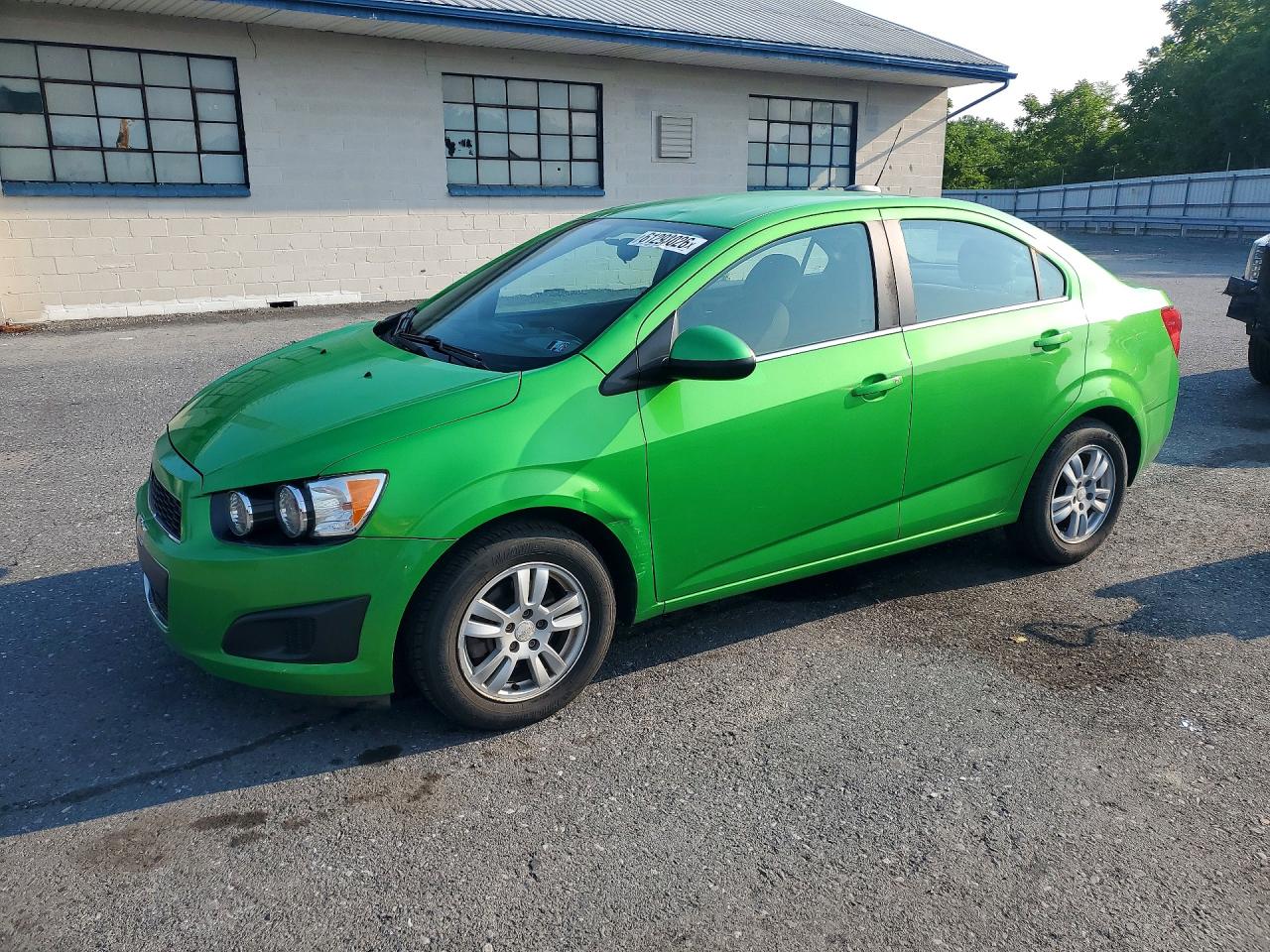 2015 Chevrolet Sonic Lt Green vin: 1G1JC5SG4F4110532
