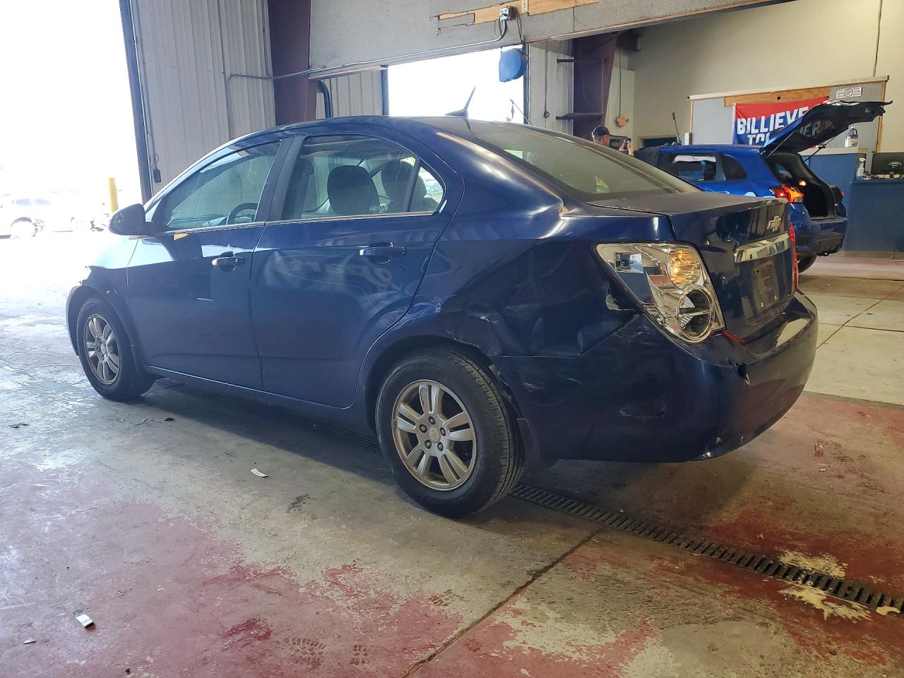 2014 Chevrolet Sonic Lt Blue vin: 1G1JC5SG5E4140833
