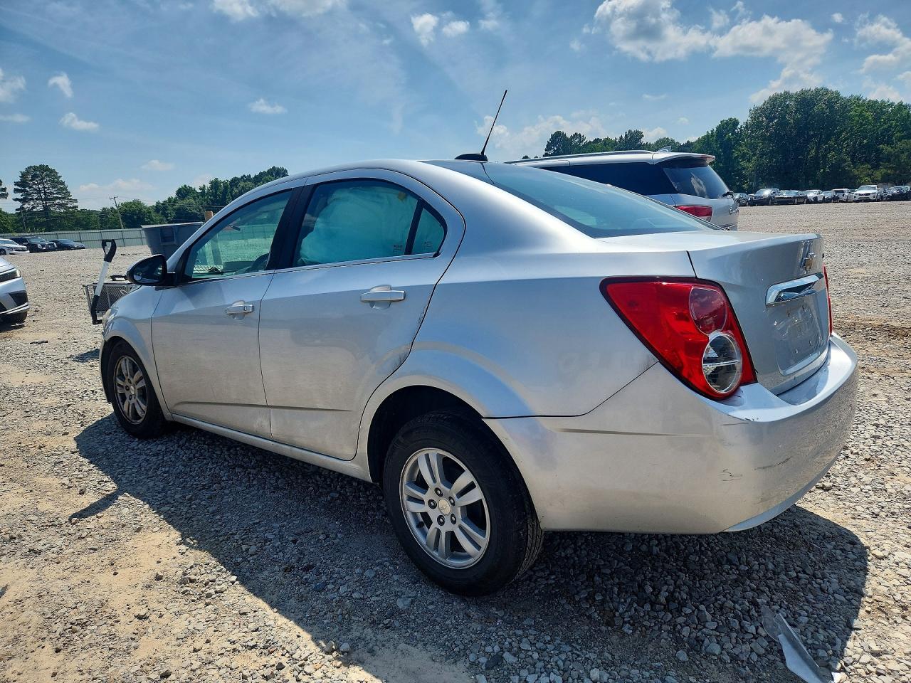 2015 Chevrolet Sonic Lt White vin: 1G1JC5SG5F4140669