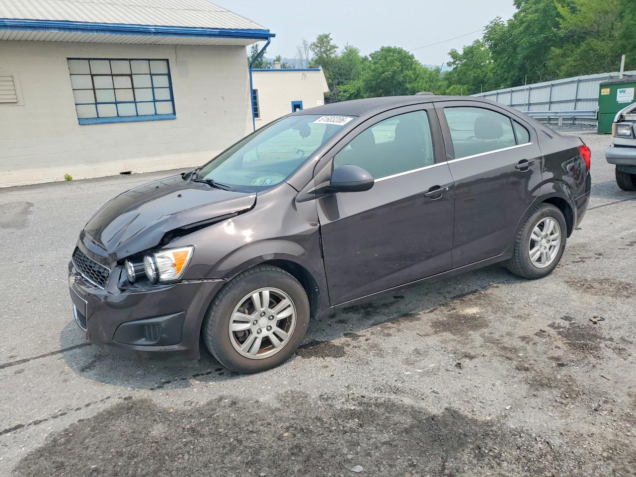 2015 Chevrolet Sonic Lt Charcoal vin: 1G1JC5SG7F4218790