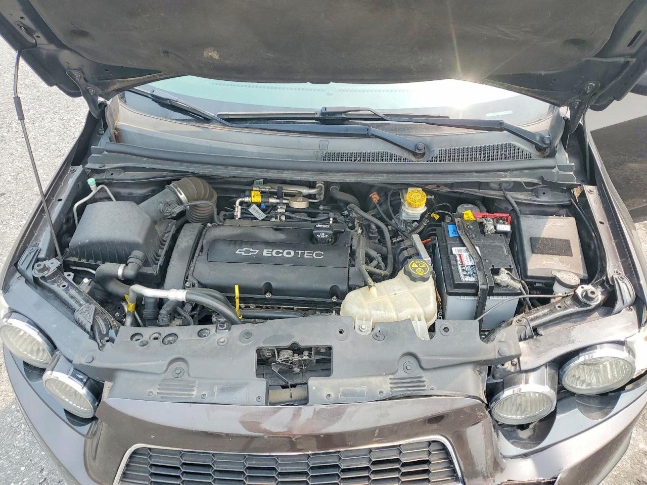 2015 Chevrolet Sonic Lt Charcoal vin: 1G1JC5SG7F4218790