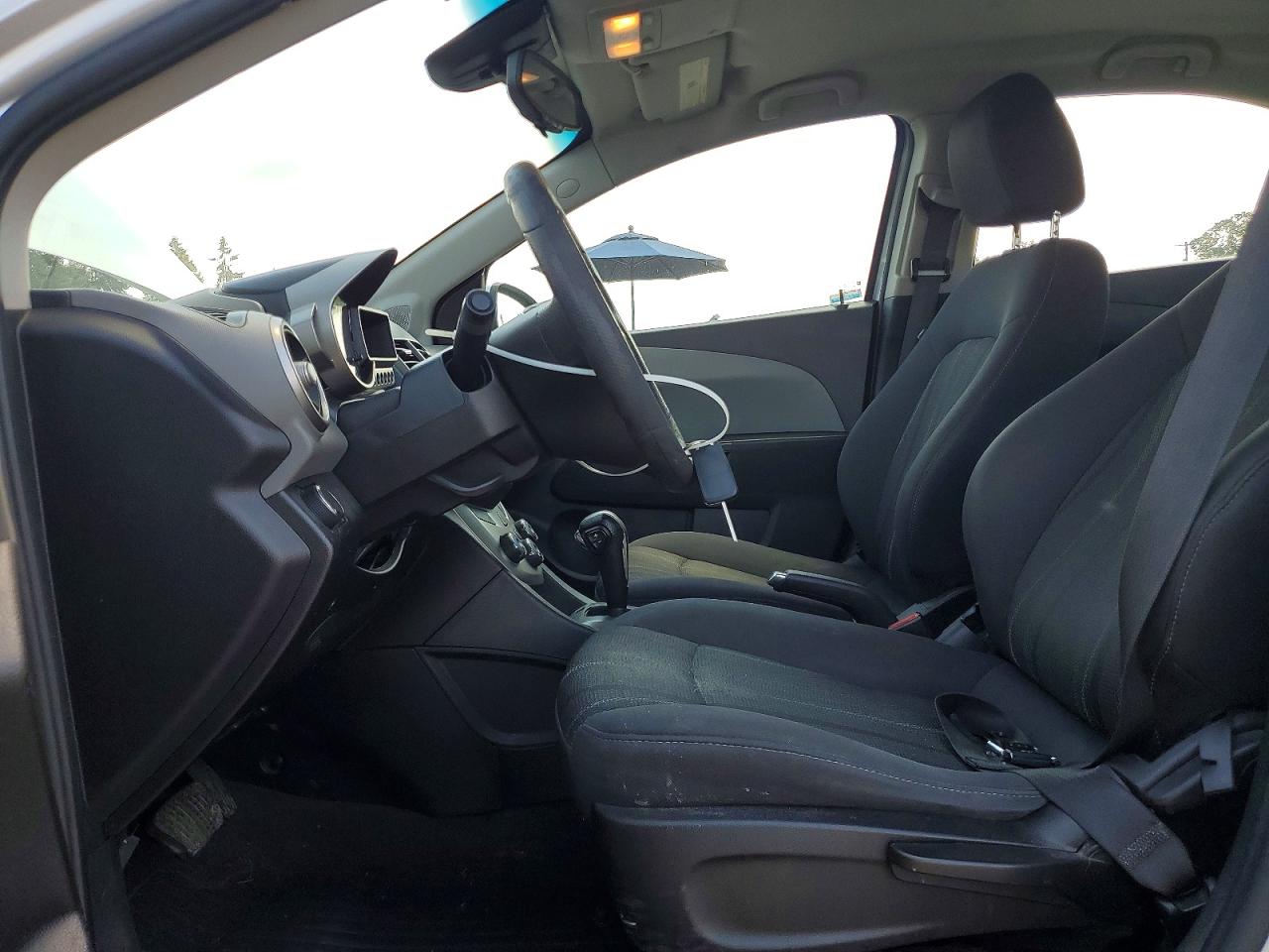 2013 Chevrolet Sonic Lt Silver vin: 1G1JC5SG8D4114760