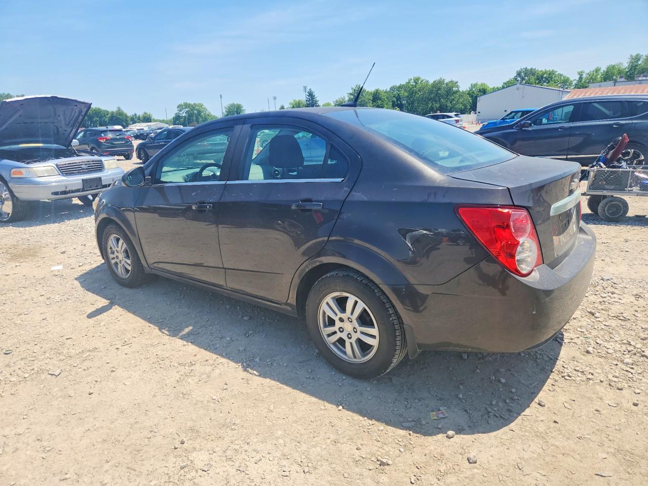 2013 Chevrolet Sonic Gray vin: 1G1JC5SG8D4213644