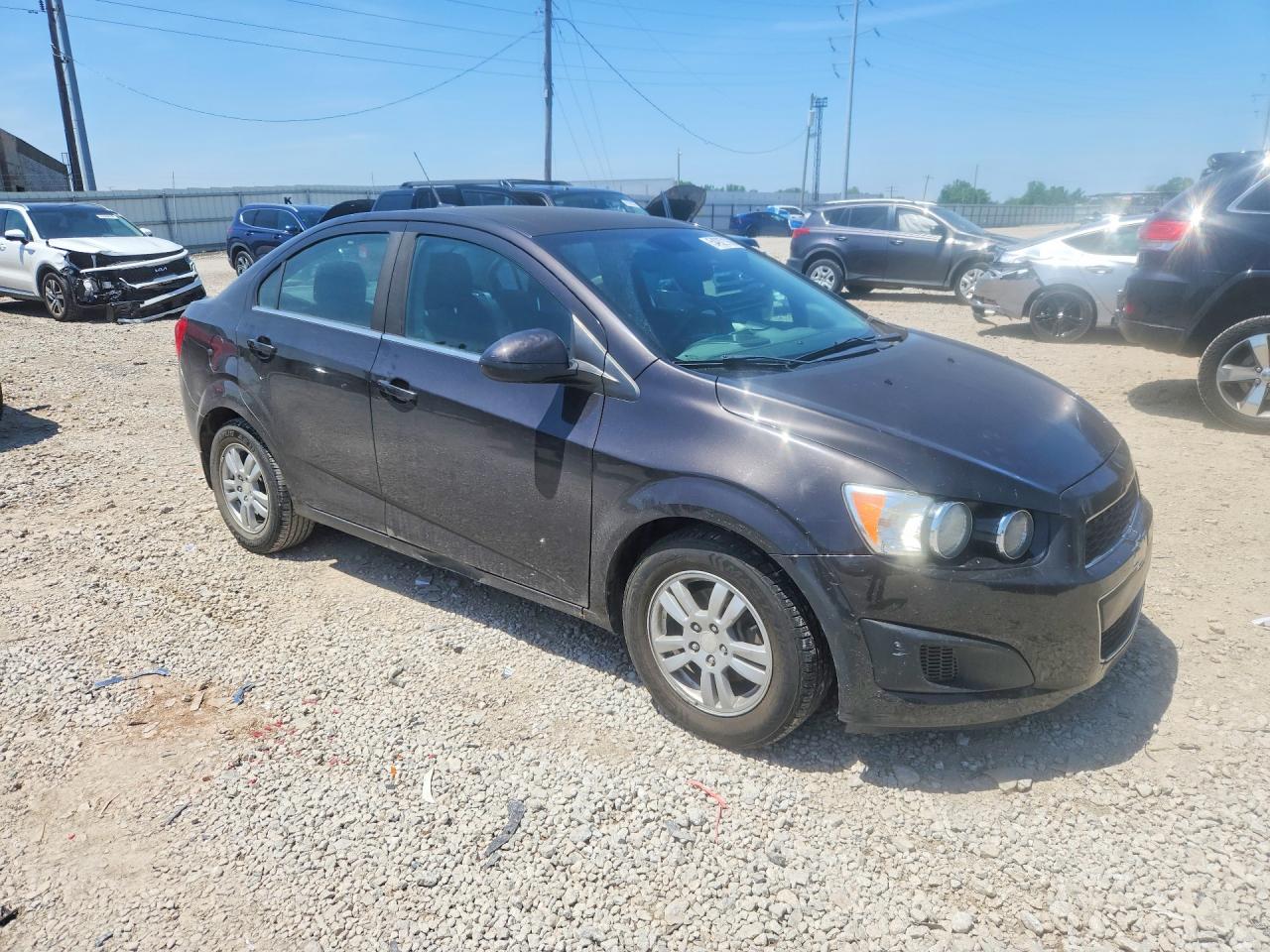 2013 Chevrolet Sonic Gray vin: 1G1JC5SG8D4213644