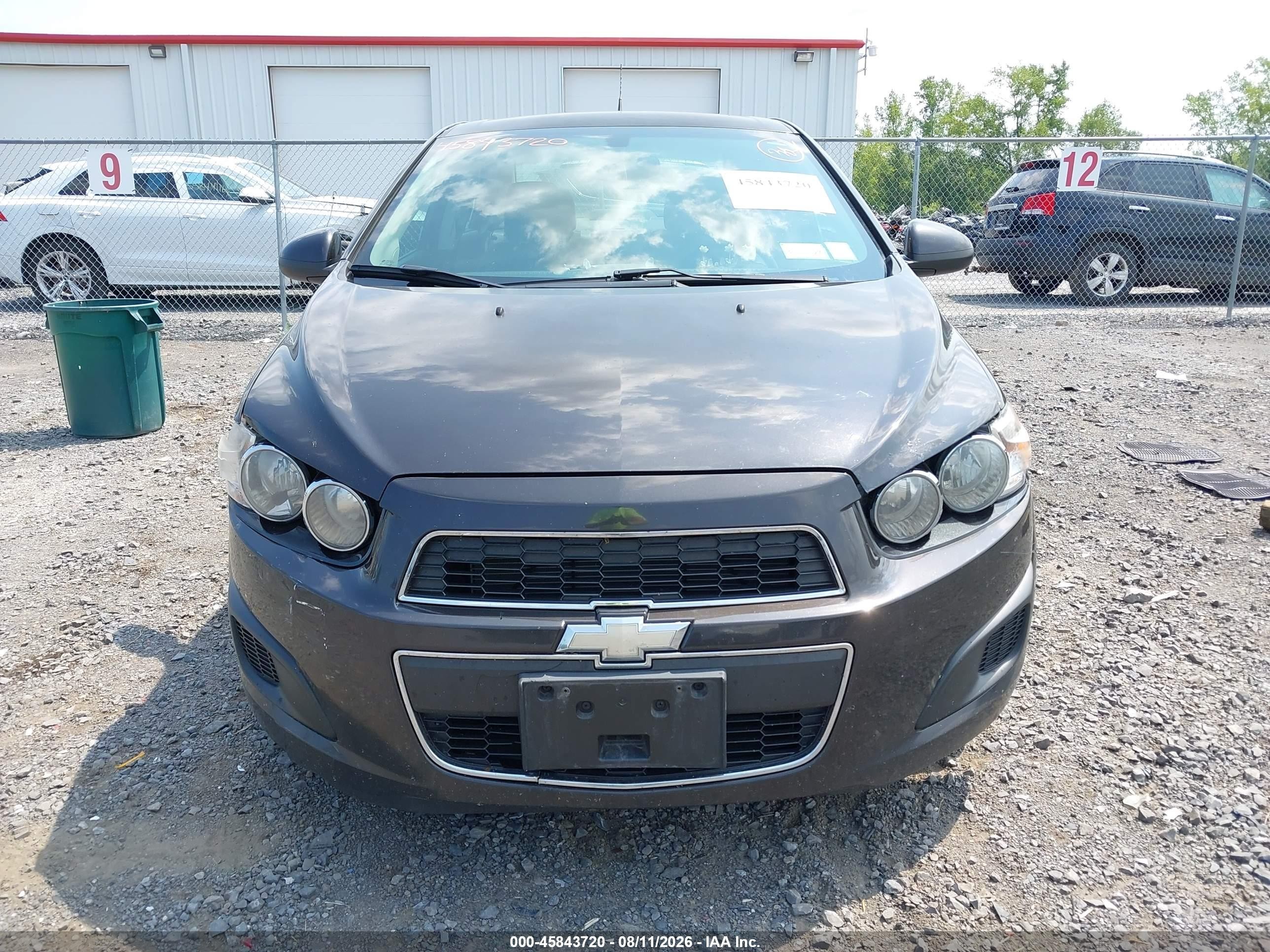 2014 Chevrolet Sonic Lt Auto Black vin: 1G1JC5SG8E4131298