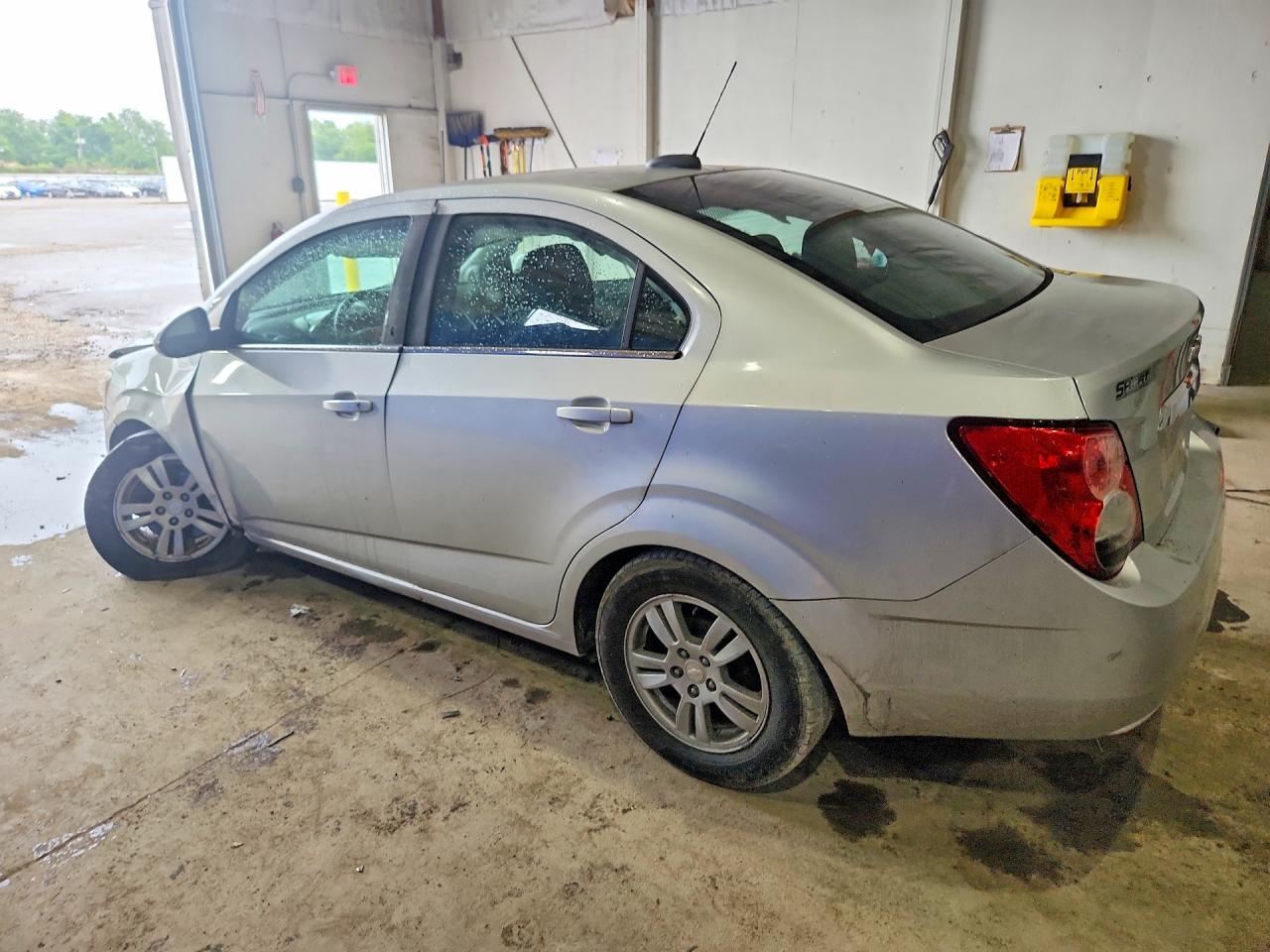2015 Chevrolet Sonic Lt Silver vin: 1G1JC5SG8F4203148