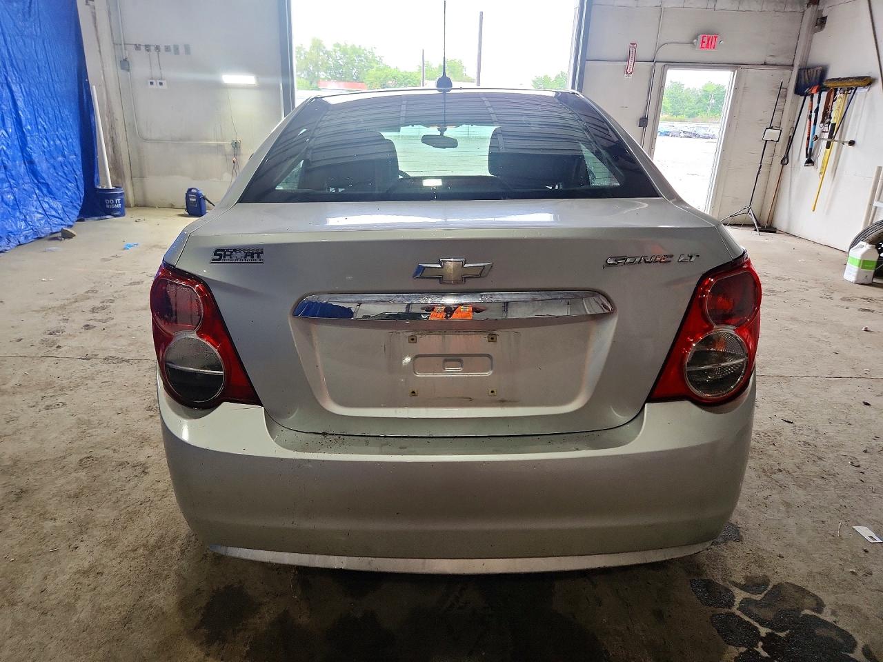 2015 Chevrolet Sonic Lt Silver vin: 1G1JC5SG8F4203148