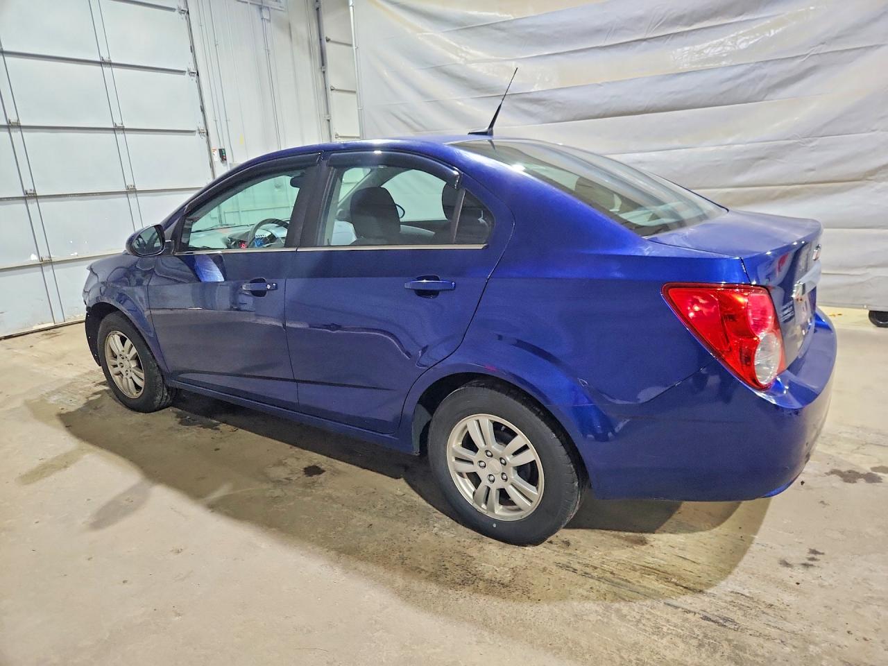 2013 Chevrolet Sonic Lt Blue vin: 1G1JC5SG9D4176989