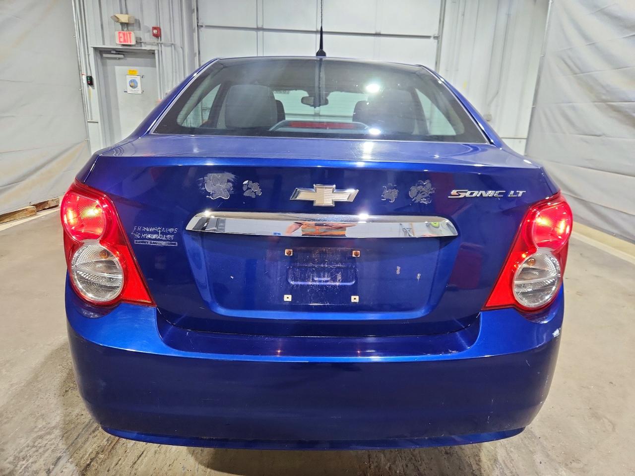 2013 Chevrolet Sonic Lt Blue vin: 1G1JC5SG9D4176989