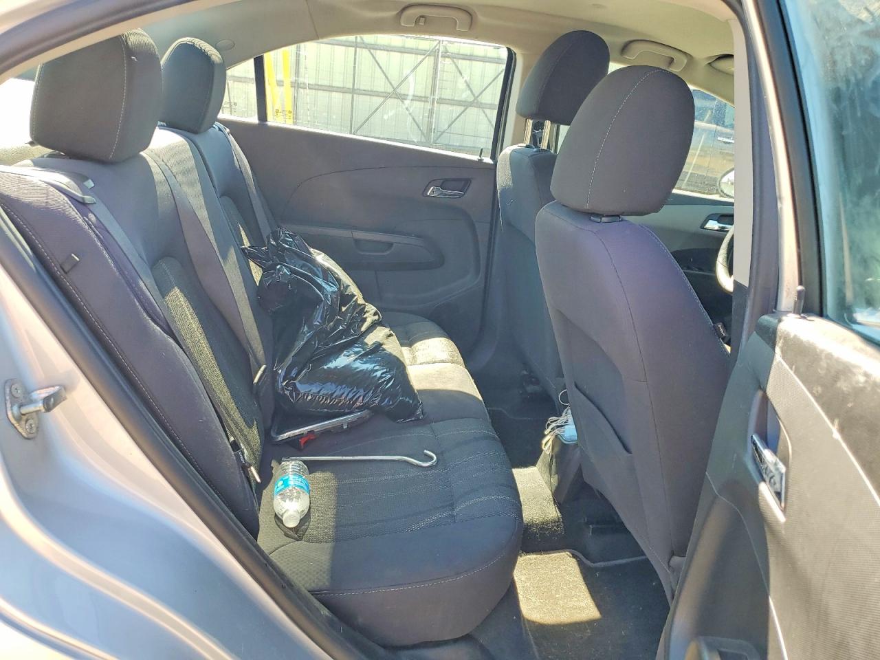 2014 Chevrolet Sonic Lt Silver vin: 1G1JC5SG9E4136347