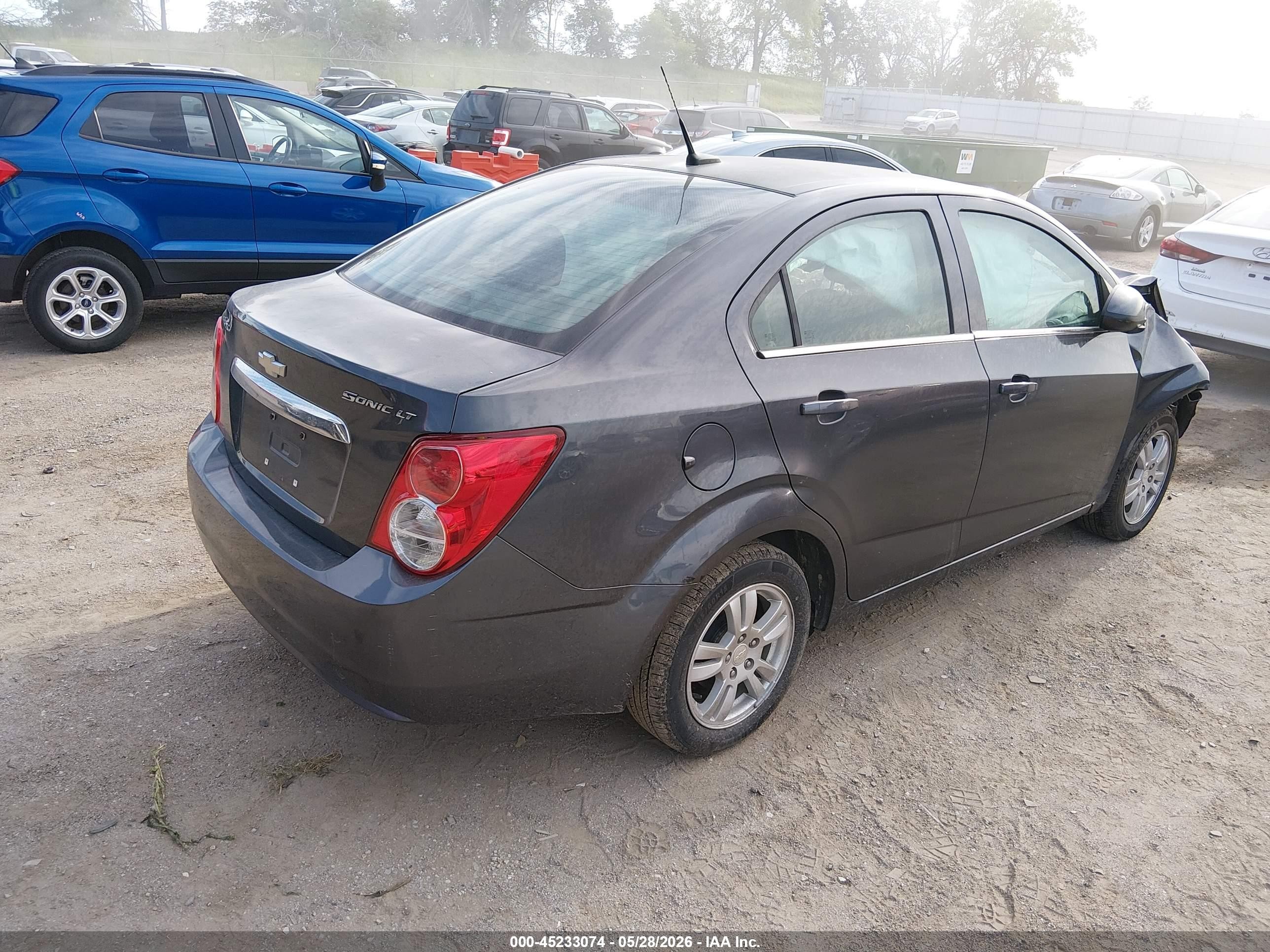 2012 Chevrolet Sonic 2lt Blue vin: 1G1JC5SH0C4221812