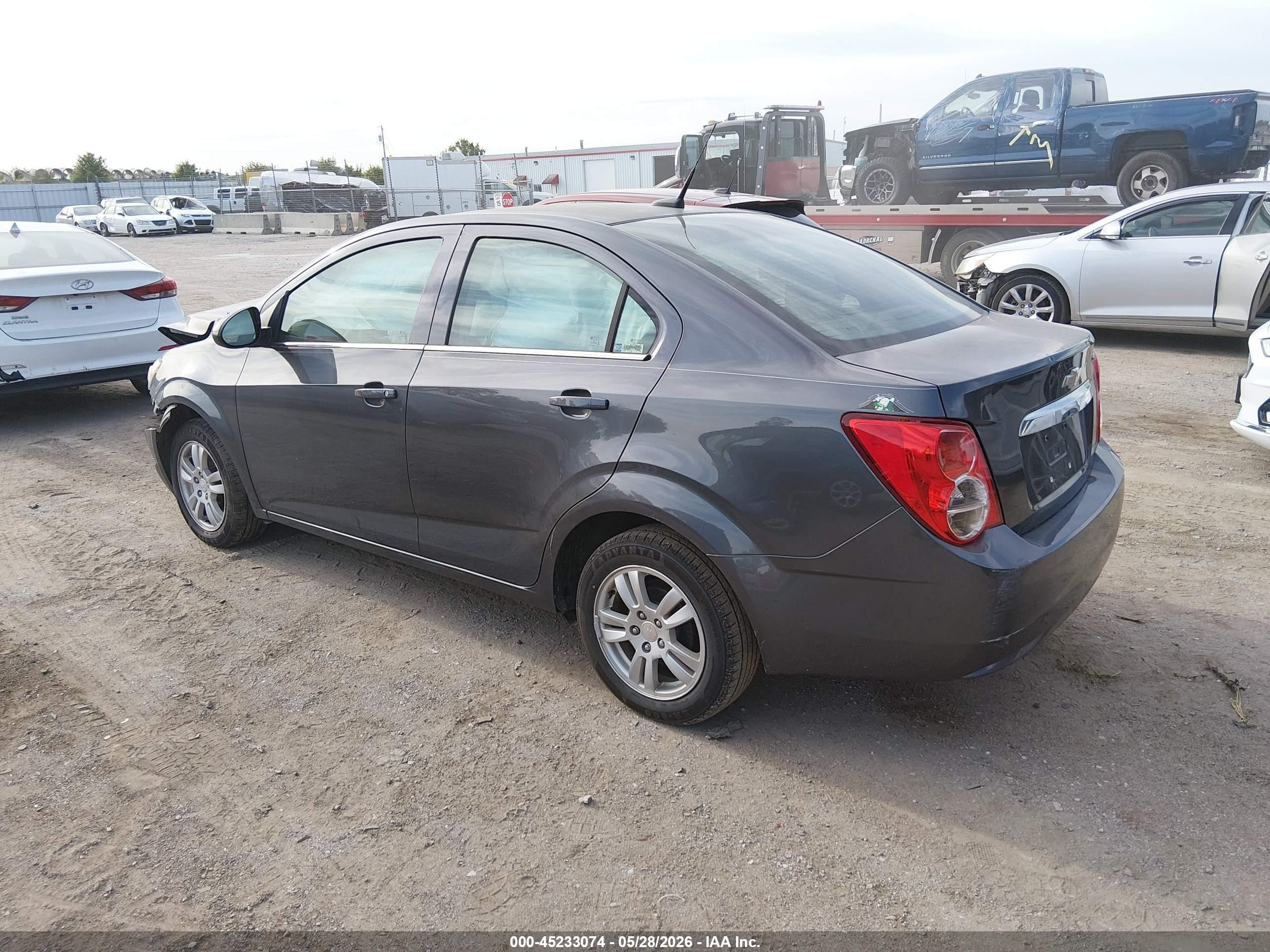 2012 Chevrolet Sonic 2lt Blue vin: 1G1JC5SH0C4221812