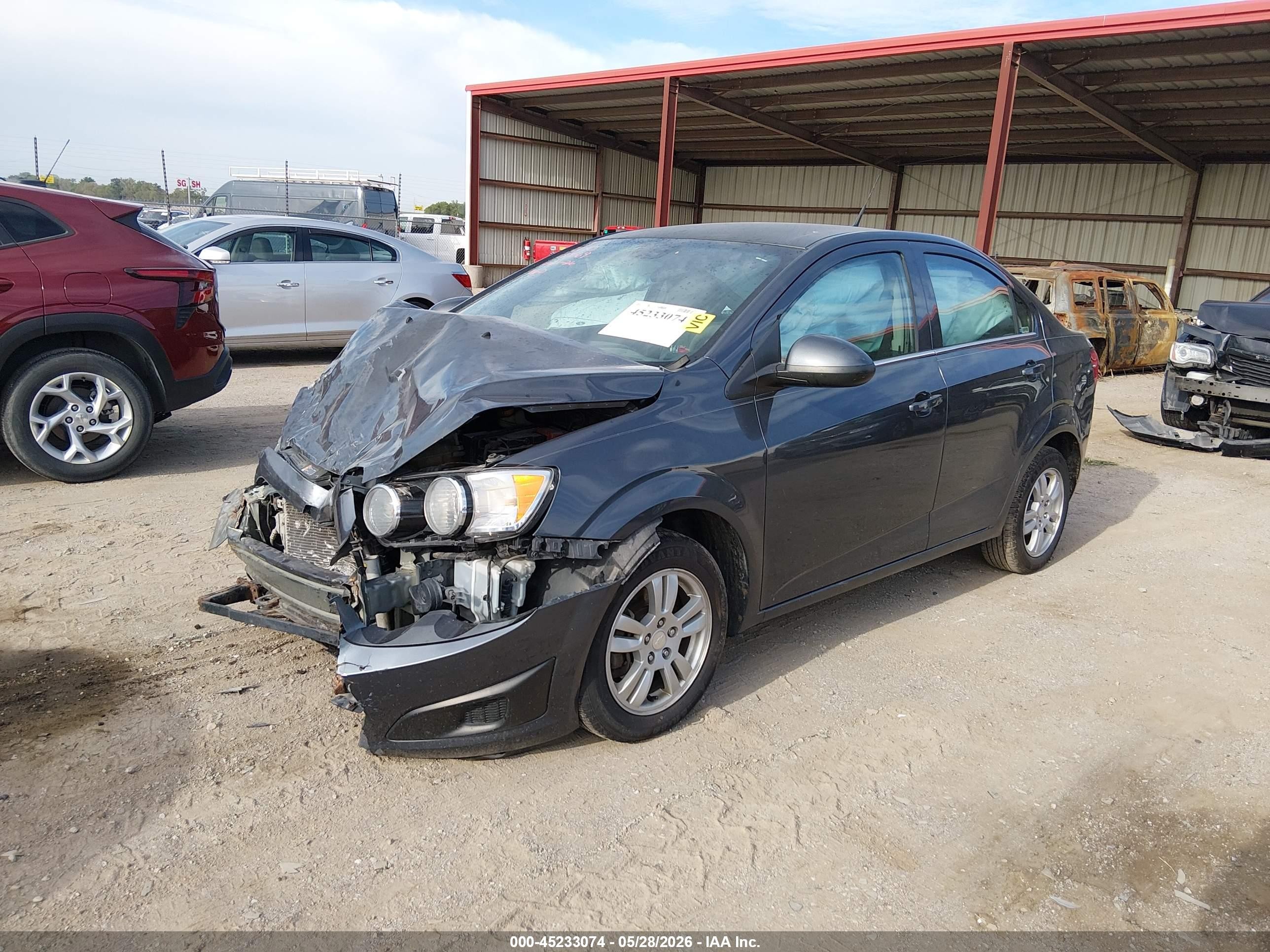 2012 Chevrolet Sonic 2lt Blue vin: 1G1JC5SH0C4221812