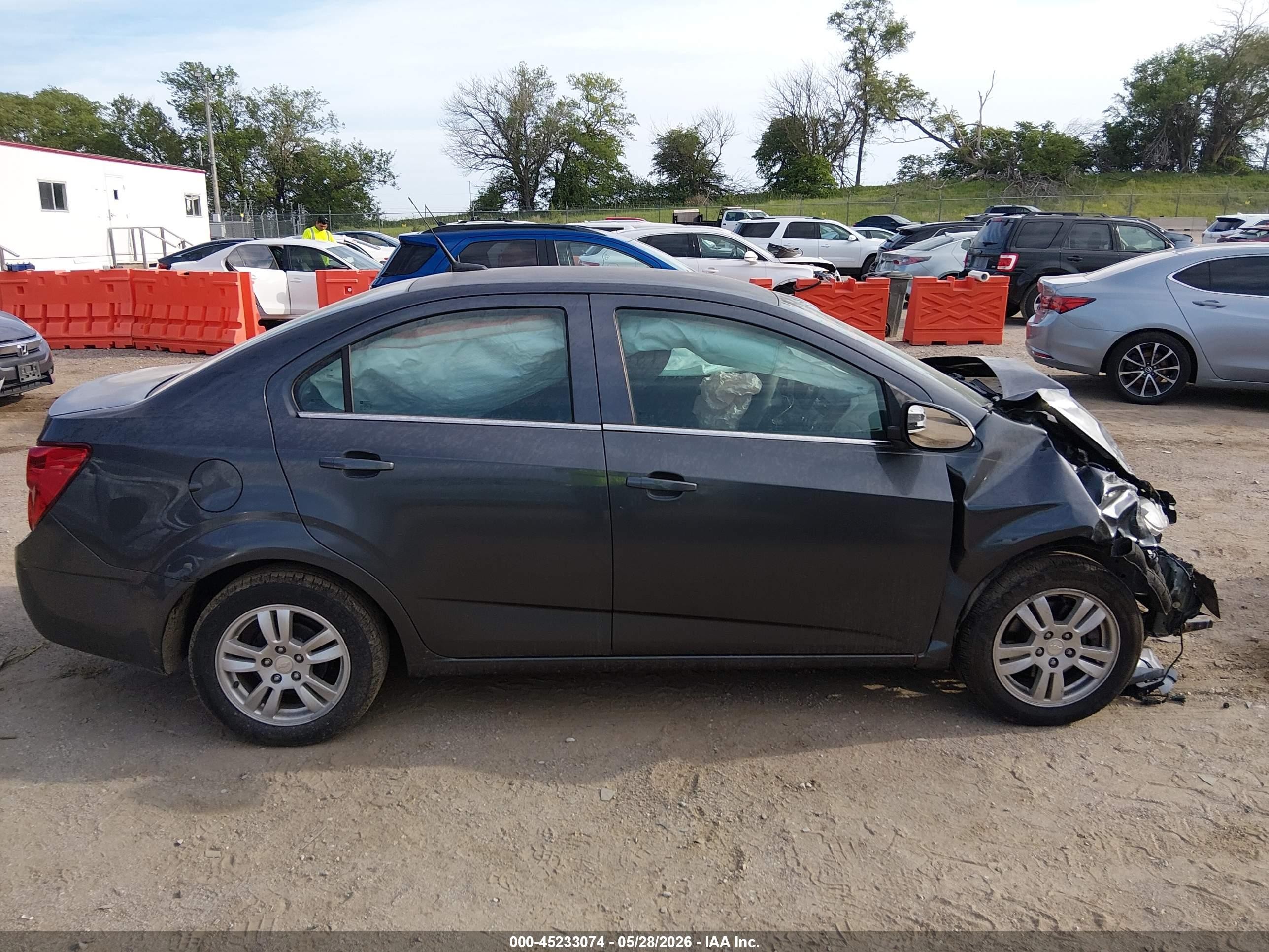 2012 Chevrolet Sonic 2lt Blue vin: 1G1JC5SH0C4221812