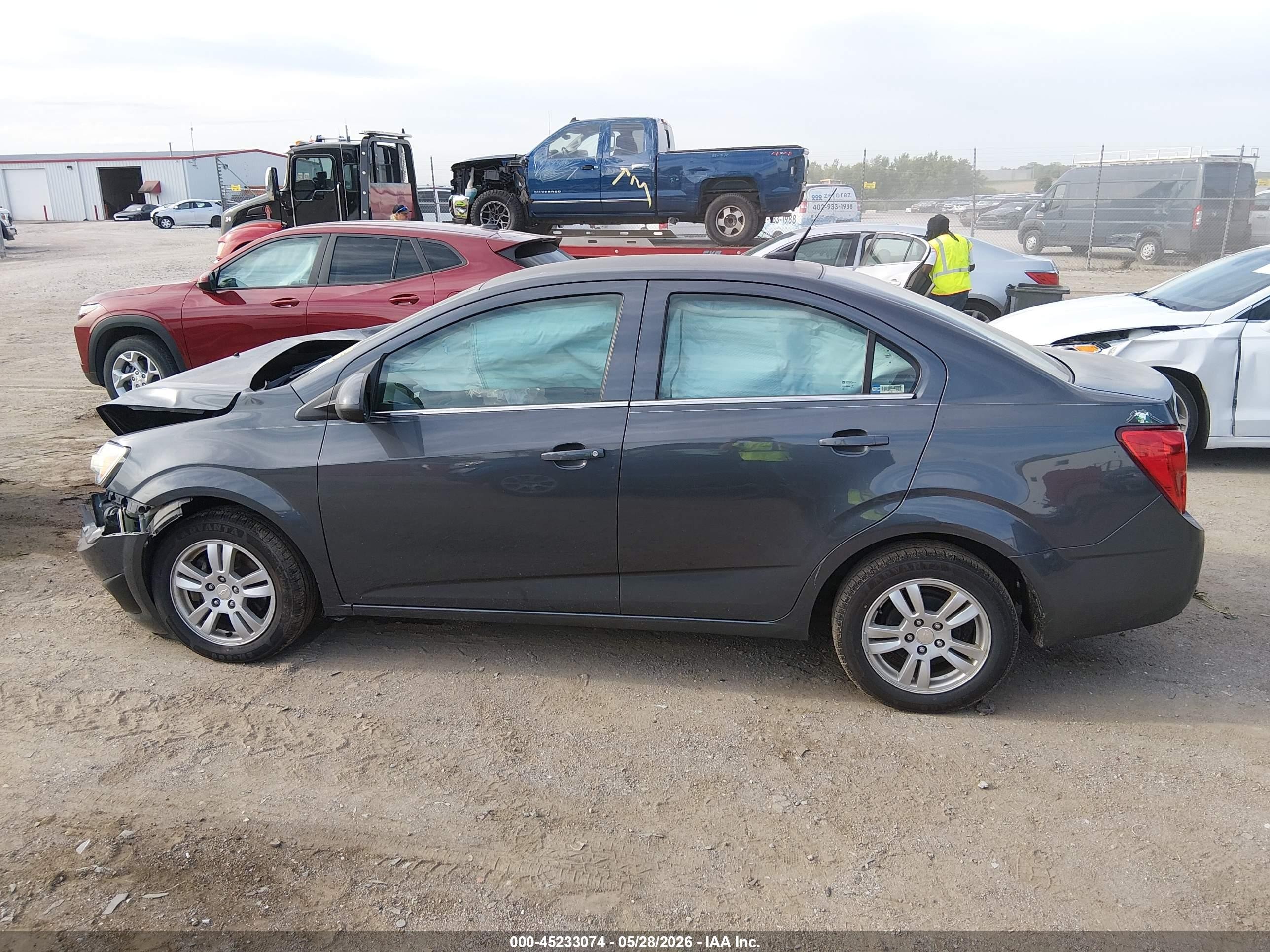 2012 Chevrolet Sonic 2lt Blue vin: 1G1JC5SH0C4221812