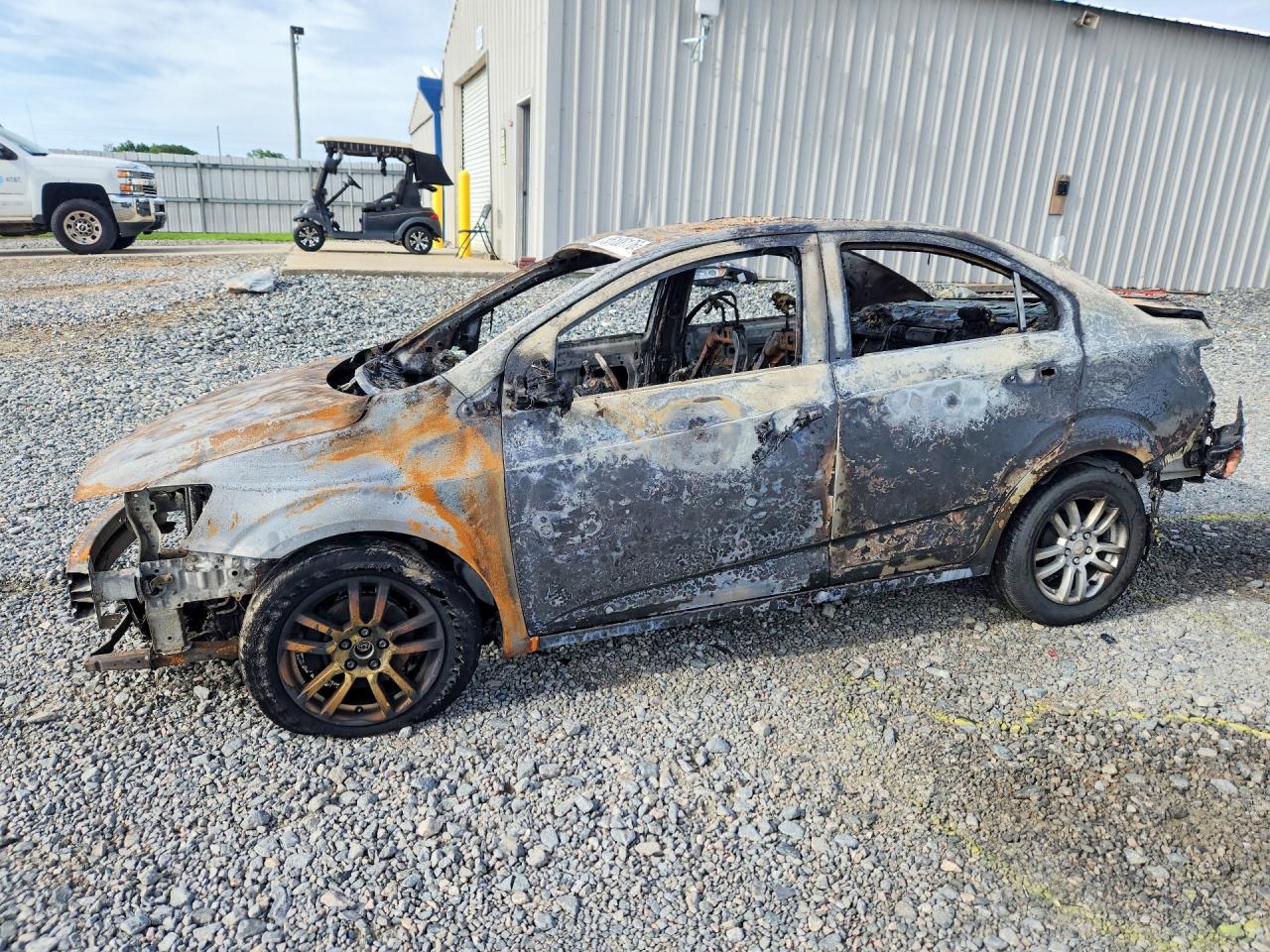2014 Chevrolet Sonic Lt Burn vin: 1G1JC5SH0E4166488