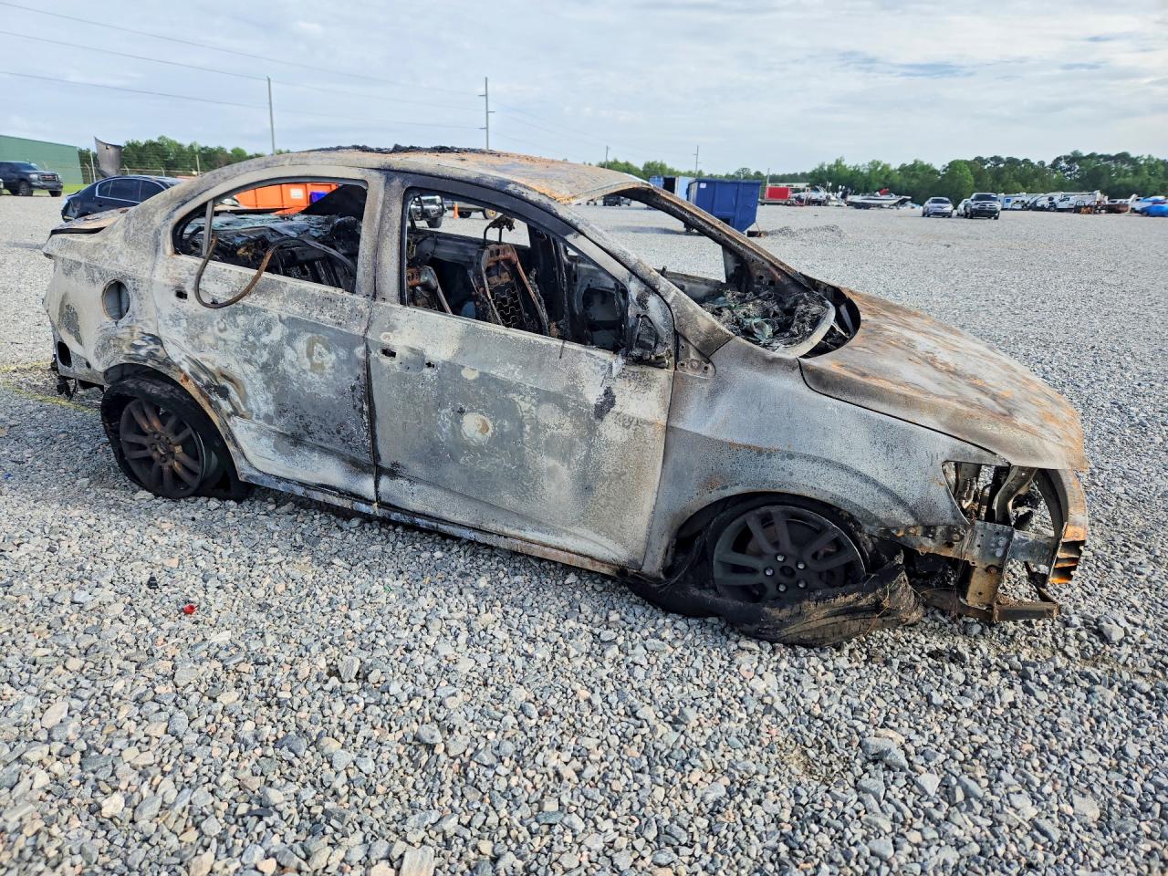 2014 Chevrolet Sonic Lt Burn vin: 1G1JC5SH0E4166488