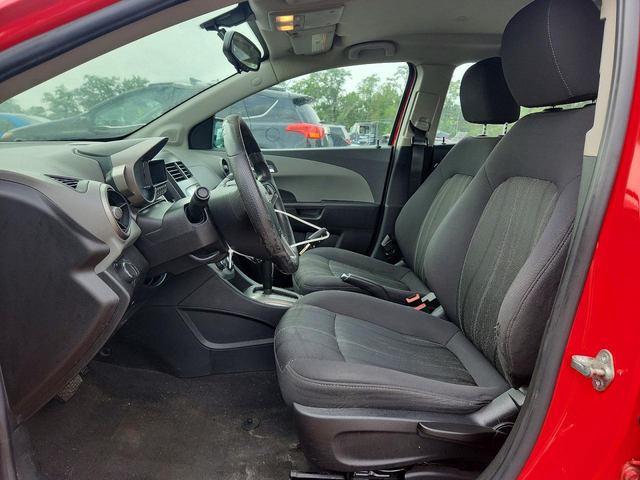 2014 Chevrolet Sonic Lt Red vin: 1G1JC5SH0E4187700